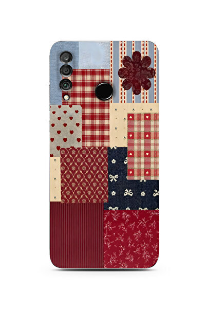 Elorakılıf Huawei P30 Lite Uyumlu Baskılı Yumuşak Silikon Şeffaf Telefon Kılıfı