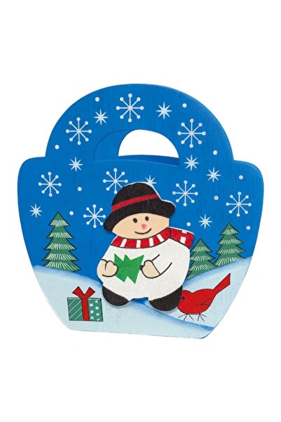 OEM Suport decorativ de Crăciun, ideal pentru dulciuri, pixuri sau alte accesorii, cadou pentru copii Moș Crăciun