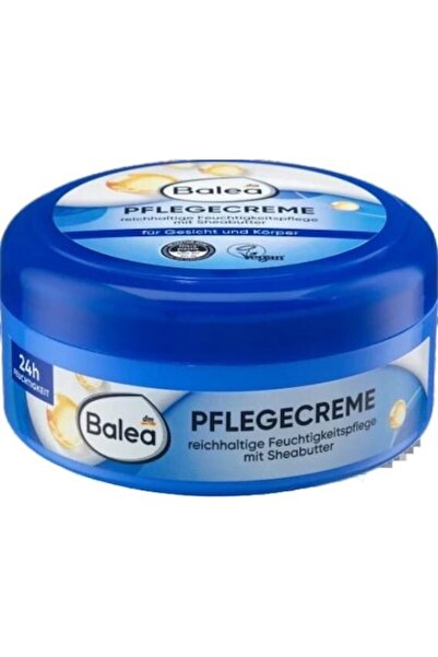 BALEA Face Cream, Pflegecreme, intense hydration, with shea butter and almond oil, 250 ml