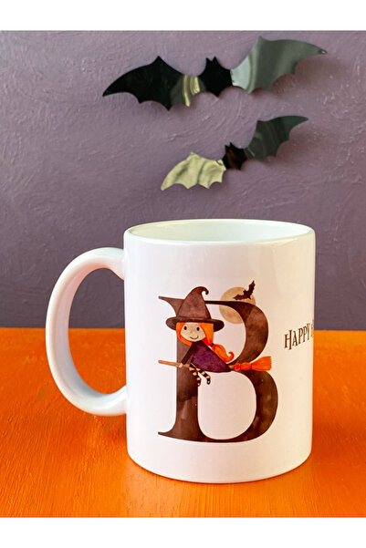 Hepsi Enteresan Halloween Cup with Letters, Halloween Cup