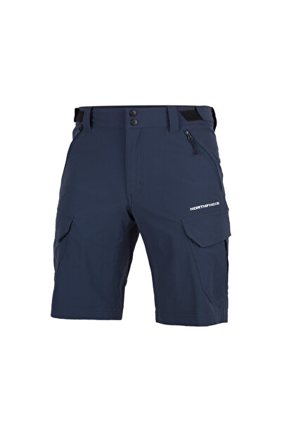 NORTHFINDER Pantaloni scurti cargo de trekking pentru barbati Anthon bluenights