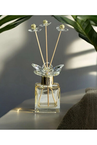 sahane & bazaar KRİSTAL TAŞLI KOKU ŞİŞESİ & DEKORATİF ŞİŞE