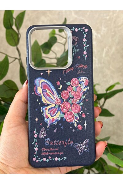 Hatreds Realme C63 ve Realme C61 Kılıf Desenli Kamera Koruma Çıkıntılı Soft T...