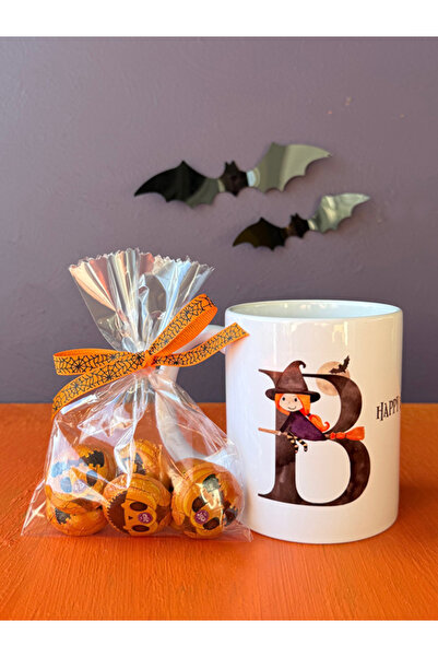 Hepsi Enteresan Chocolate Letter Halloween Cup, Halloween Cup