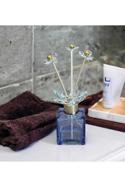 sahane & bazaar KRİSTAL TAŞLI KOKU ŞİŞESİ & DEKORATİF ŞİŞE