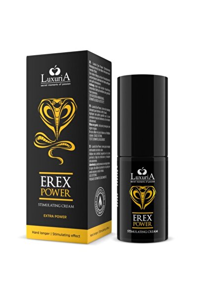 LUXURİA Cremă de îngrijire intimă pentru bărbați, Masaj și Confort, 30 ml
