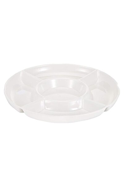 Generic Harmony Melaminewhite - Divided Trays & Platters White