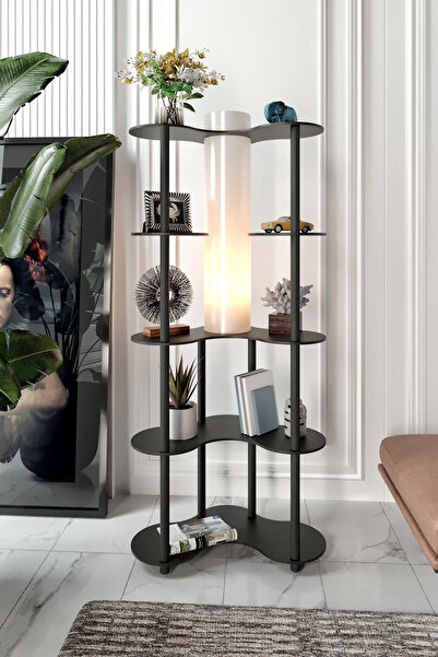 messer Mariposa Lambader Kitaplık SİYAH