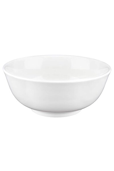 Generic Shallow Bone China Hospitality Bowl, White, 18cm, Jx130-B001-04