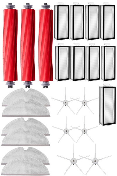 Rovexa Συμβατό κιτ 9 μηνών διαρκείας ζωής Roborock Q7 Max & Q7 Max Plus