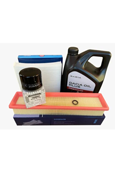 Dacia /Renault Pachet revizie schimb ulei Dacia Logan-Sandero 1.2 16V + ulei Dacia 5W30