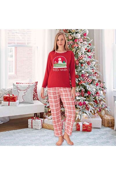 Intisimo Γυναικείες Πιτζάμες, Χριστουγεννιάτικο Θέμα, Χριστουγεννιάτικη Σφαίρ...
