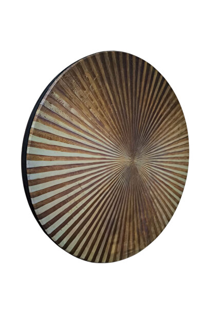 Aryen Müzik REMO MARKA PROFESYONEL KUMLU İRAN ERBANESİ(DEF) BÜYÜK BOY 52 CM GÜNEŞ DESENLİ DEF