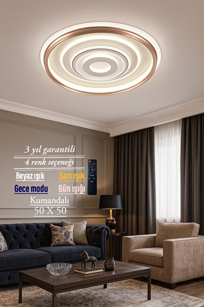 Lucent Avize Lucent Modern Dairesel Şık Plafonyer Avize