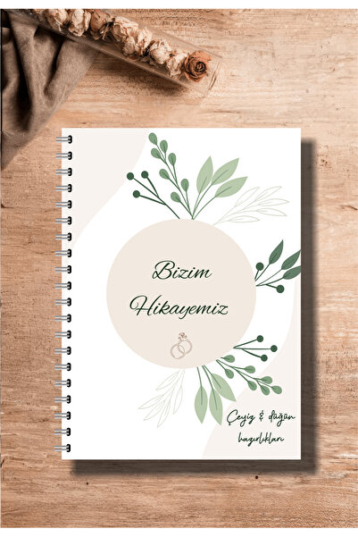 BULUT DİJİTAL Dowry Notebook-Dowry List-Wedding Planner Notebook