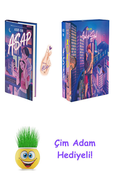 Artemis Yayınları Axie Oh 2 Kitap Seti + Çim Adam Hediye