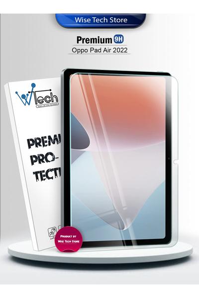 Wtech Oppo Pad Air 2022 (11.0 بوصة) سلسلة Premium بحواف منحنية وزجاج مقسّى - ...