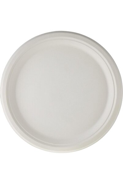 Soft N Cool , Hotpack - 10 Pieces Bio Degradable Ecofriendly Paper Pulp Plate 10 Inch, Hsmbdrp10