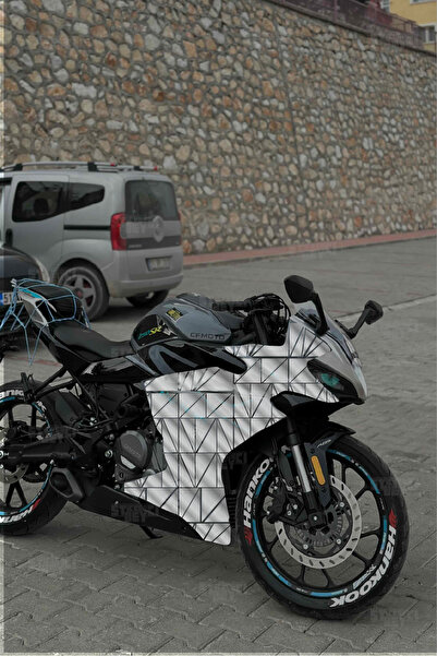 STİCKERCI BEY MOTORSİKLET KAMUFLAJ KAPLAMA (KÜÇÜK KESİM)