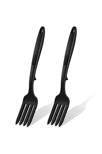 Generic Mixweer 2 Pcs Silicone Flexible Fork 11.6 Inch Heat Resistant Cooking...