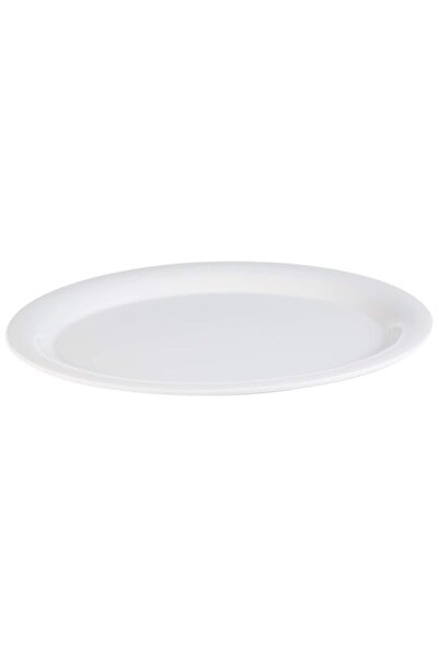 Generic Verona Melamine Oval Platter - 34 Cm - White