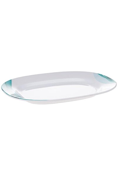 Generic Royalford 14" Melamine Ware Super Rays Oval Plate - Pasta Plates with playful Classic decoration, d