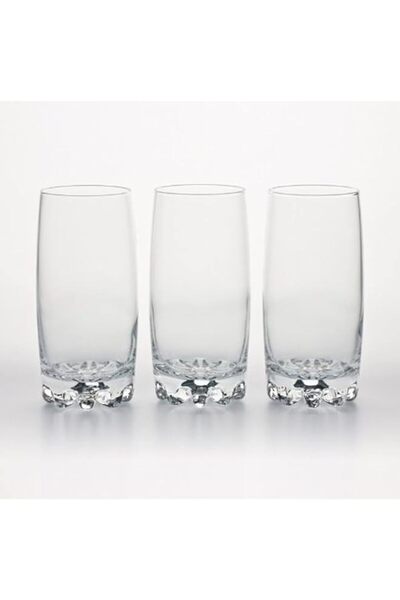 Generic Pasabahce Sylvana Long Glass 3 Pieces, Clear