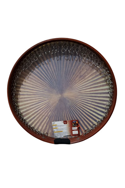 Aryen Müzik REMO MARKA PROFESYONEL KUMLU İRAN ERBANESİ(DEF) BÜYÜK BOY 52 CM GÜNEŞ DESENLİ DEF