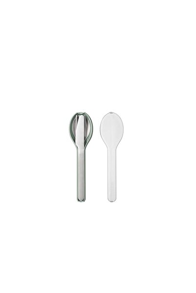 Generic Mepal – Cutlery 3-Piece Set Ellipse – Cutlery Set On The Go - Consists of A Knife, Fork & Spoon - C
