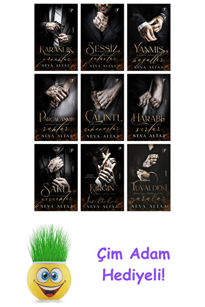 Artemis Yayınları Neva Altaj 9 Kitap Seti + Çim Adam Hediye
