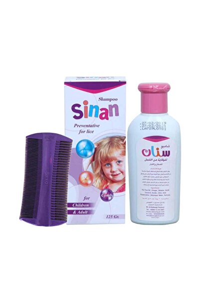 SİNAN شامبو لمنع القمل مع مشط 125 جرام