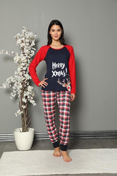 Intisimo Γυναικείες Πιτζάμες, Χριστουγεννιάτικο Θέμα, Καλά Χριστούγεννα, Κόκκ...