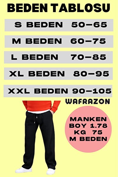 WAFRA Men's 3 Thread Printed Baggy Sweatpants