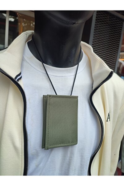 JANJAN Sports Wallet, Neck-Hanging Wallet, Fabric Wallet, Leather Wallet, Leather-Leather Wallet