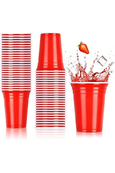 Generic Disposable Plastic Cups, 16oz/500ml Plastic Cups,party Cups,game Cups,jello Shots, Coffee Cup,suita