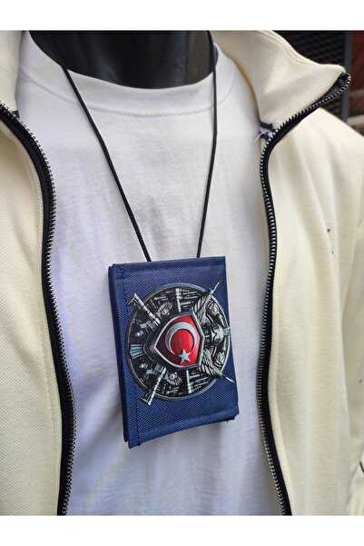 JANJAN Sports Wallet, Neck-Hanging Wallet, Fabric Wallet, Leather Wallet, Leather-Leather Wallet