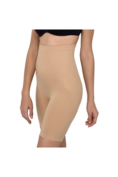 Glamroot Women's Seamless High Waist Tummy Control/Tummy Tucker Shapewear Shorts,Free Size