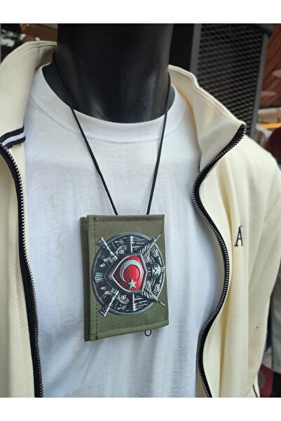 JANJAN Sports Wallet, Neck-Hanging Wallet, Fabric Wallet, Leather Wallet, Leather-Leather Wallet