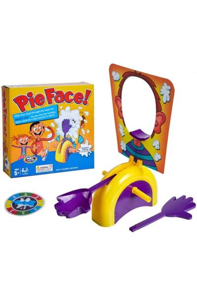 CN Joc de societate Pie Face, 5 ani+, multicolor