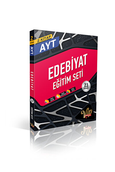 vip yayınları AYT Edebiyat Eğitim Seti 2. Kitap Bronz