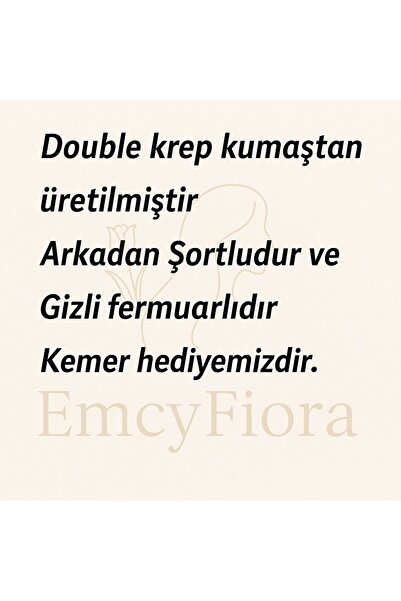 EmcyFiora Crep Etek Short Etek Pileli