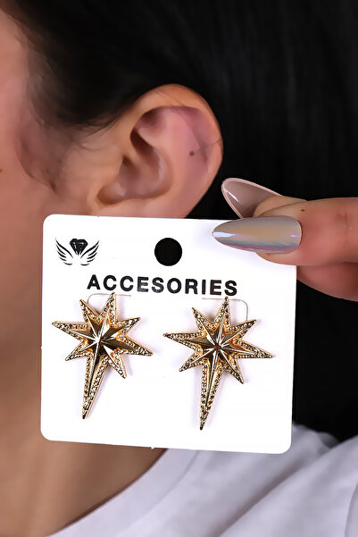 LOWEN AKSESUAR أقراط نسائية من بولار ستار