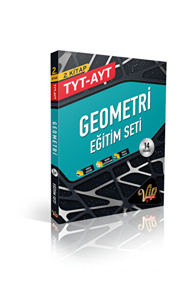 vip yayınları TYT-AYT Geometri Eğitim Seti 2. Kitap Bronz