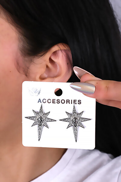 LOWEN AKSESUAR أقراط نسائية من بولار ستار