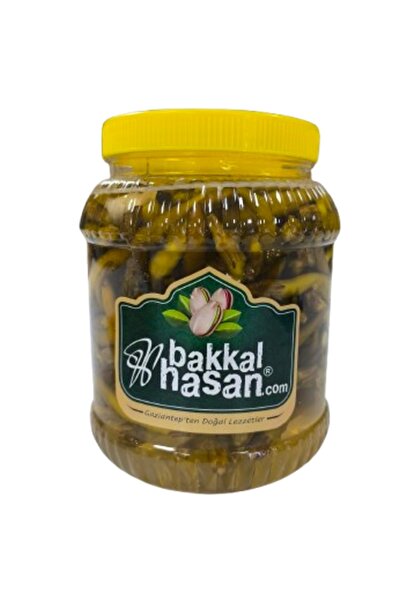 Bakkal Hasan Ev Yapımı Antep Acı Süs Biber Turşusu Sivri 1 LT