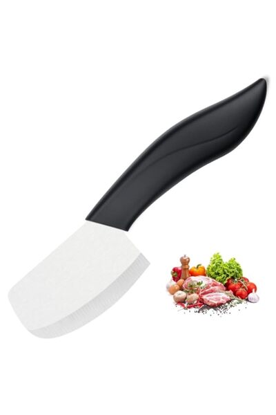 Generic Ceramic Knife Mini Nakiri Knife White Blade Small Paring Knife Fruit ...