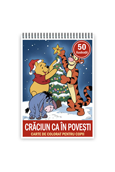 Legendary Gifts Carte de colorat, 50 de ilustrații Crăciun ca în povești, 106 pagini, A3 Format: A3