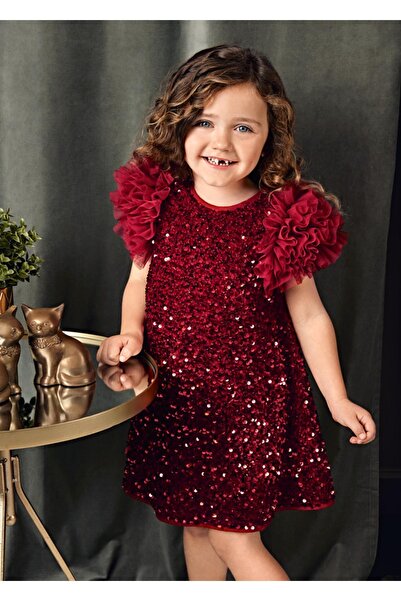 MAYORAL Abel&Lula Sequined Girl's Dress_Mnvs5529