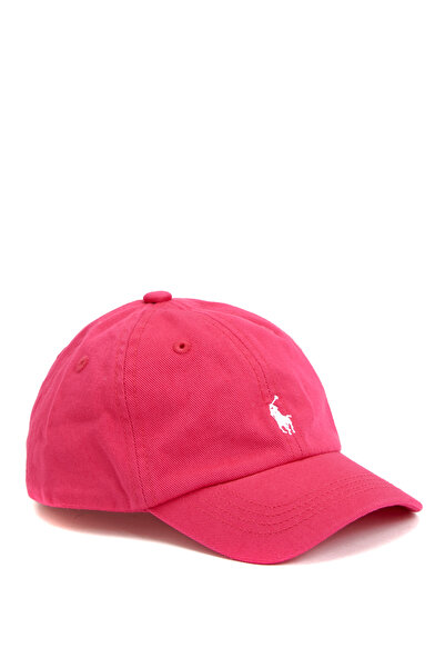 Polo Ralph Lauren Pembe Logo Nakışlı Unisex Çocuk Şapka