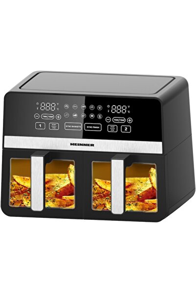 Heinner SimCook HAF-K10DB24BK double hot air fryer, 2400W, 9.5L capacity, adjustable thermostat